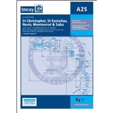 Imray Chart A25: St Eustatius, St Christopher, Nevis, Monserrat and Saba